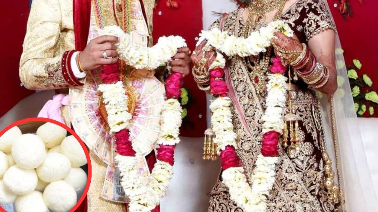 जयमाल के बाद दो रसगुल्लों ने खोली दूल्हे की ऐसी पोल, दुल्हन का चढ़ा पारा, तोड़ दी शादी जयमाल के बाद दो रसगुल्लों ने खोली दूल्हे की ऐसी पोल, दुल्हन का चढ़ा पारा, तोड़ दी शादी