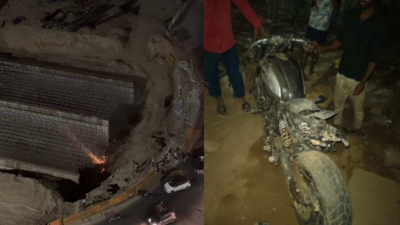 ग्रेटर नोएडा: 10 लाख की बाइक से घूमने निकले, तेज स्पीड में अंडरपास में गिरी; युवक-युवती की मौत