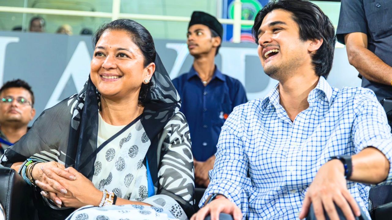MPL लीग 2025: मैच देखने स्टेडियम पहुंचीं प्रियदर्शनी राजे सिंधिया, आज होगा फाइनल मुकाबला