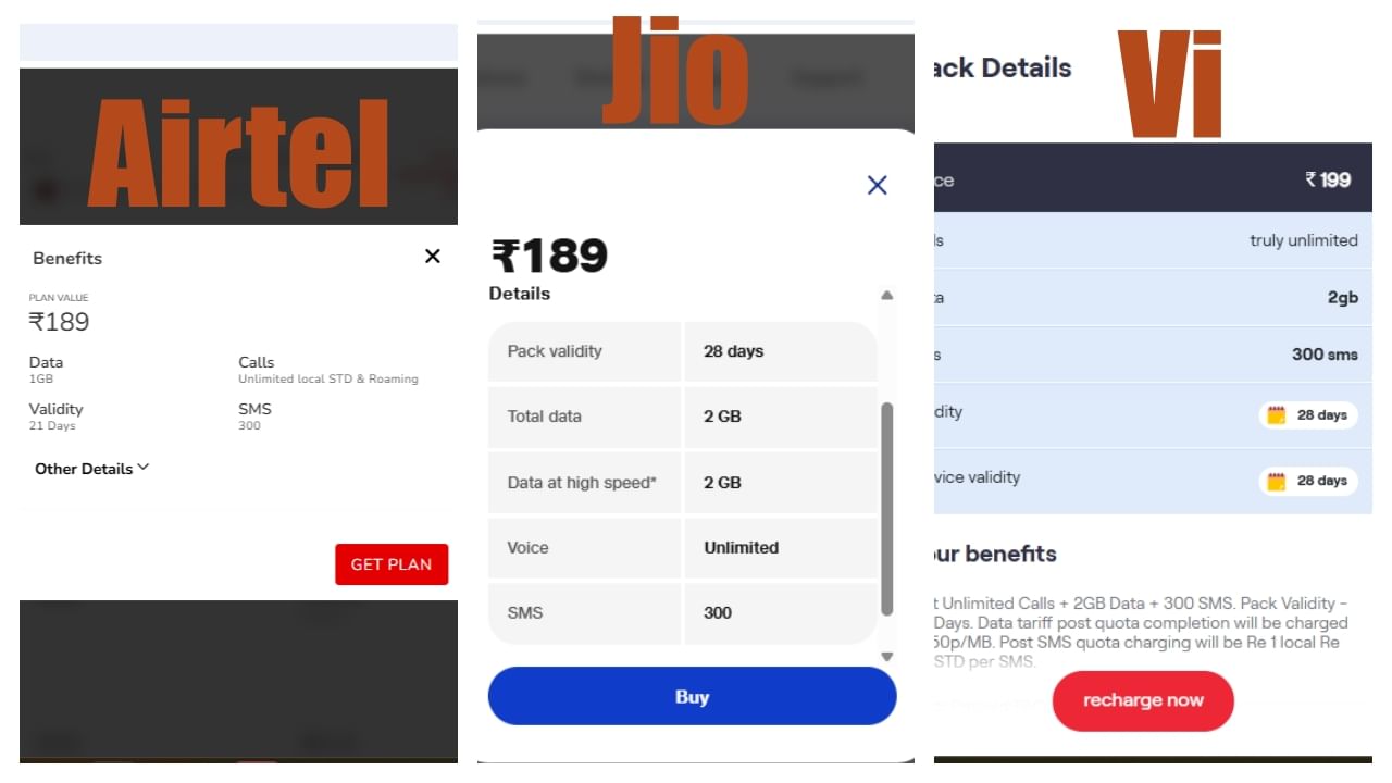 Airtel 189 Plan Details
