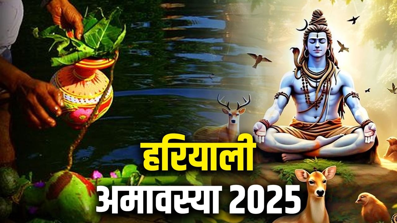 Hariyali Amavasya 2025: हरियाली अमावस्या आज..पितृ दोष से मुक्ति के लिए राशि अनुसार करें इन चीजों का दान Hariyali Amavasya 2025: हरियाली अमावस्या आज..पितृ दोष से मुक्ति के लिए राशि अनुसार करें इन चीजों का दान