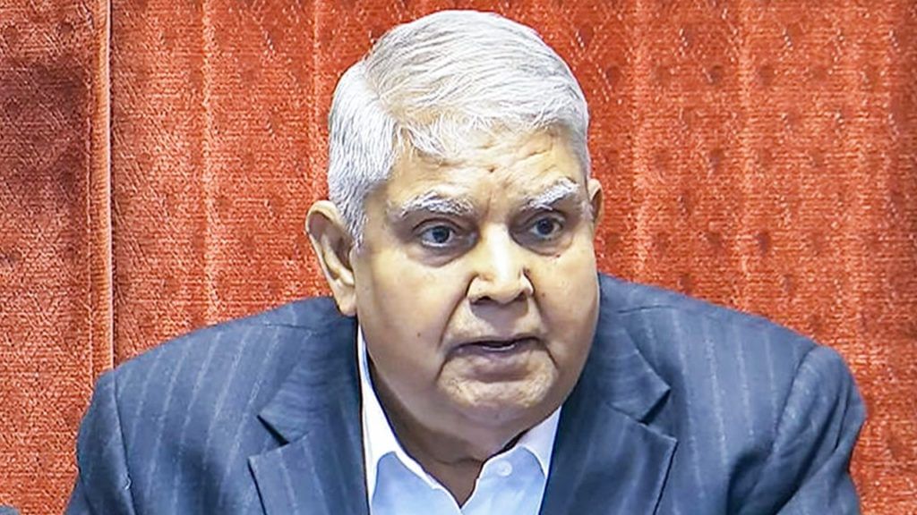 Jagdeep Dhankhar Vp India