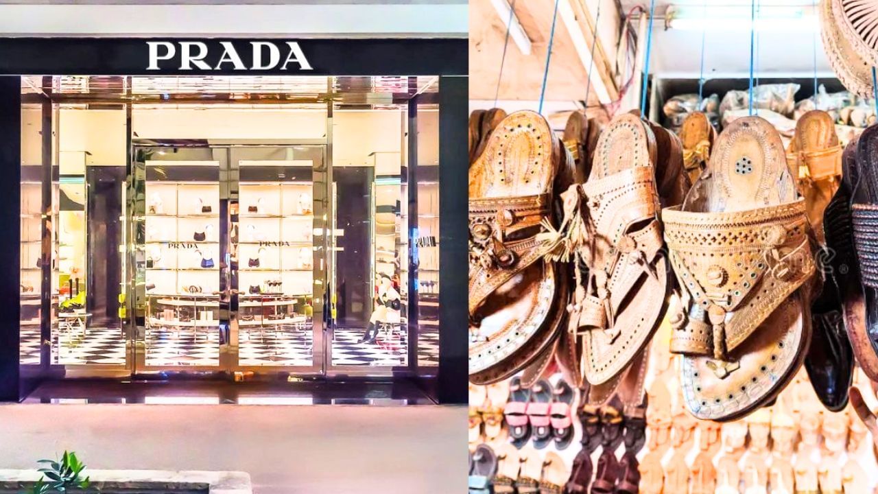कोल्हापुरी चप्पलों के कारीगरों से मिली PRADA की टीम, इंप्रेस हुए इटेलियन डिजाइनर कोल्हापुरी चप्पलों के कारीगरों से मिली PRADA की टीम, इंप्रेस हुए इटेलियन डिजाइनर